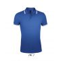 Sols Pasadena frfi pikpl, Royal Blue/White